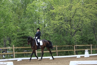 Photograph from the June 5th, 2010 Silver Dressage Competition, taken by Cheryl Ogilvie