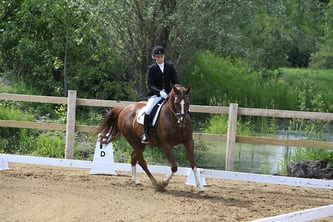Photograph from the June 5th, 2010 Silver Dressage Competition, taken by Cheryl Ogilvie