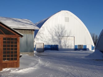 Arena in Winter