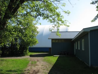 Barn lounge room and arena