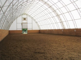 Inside arena